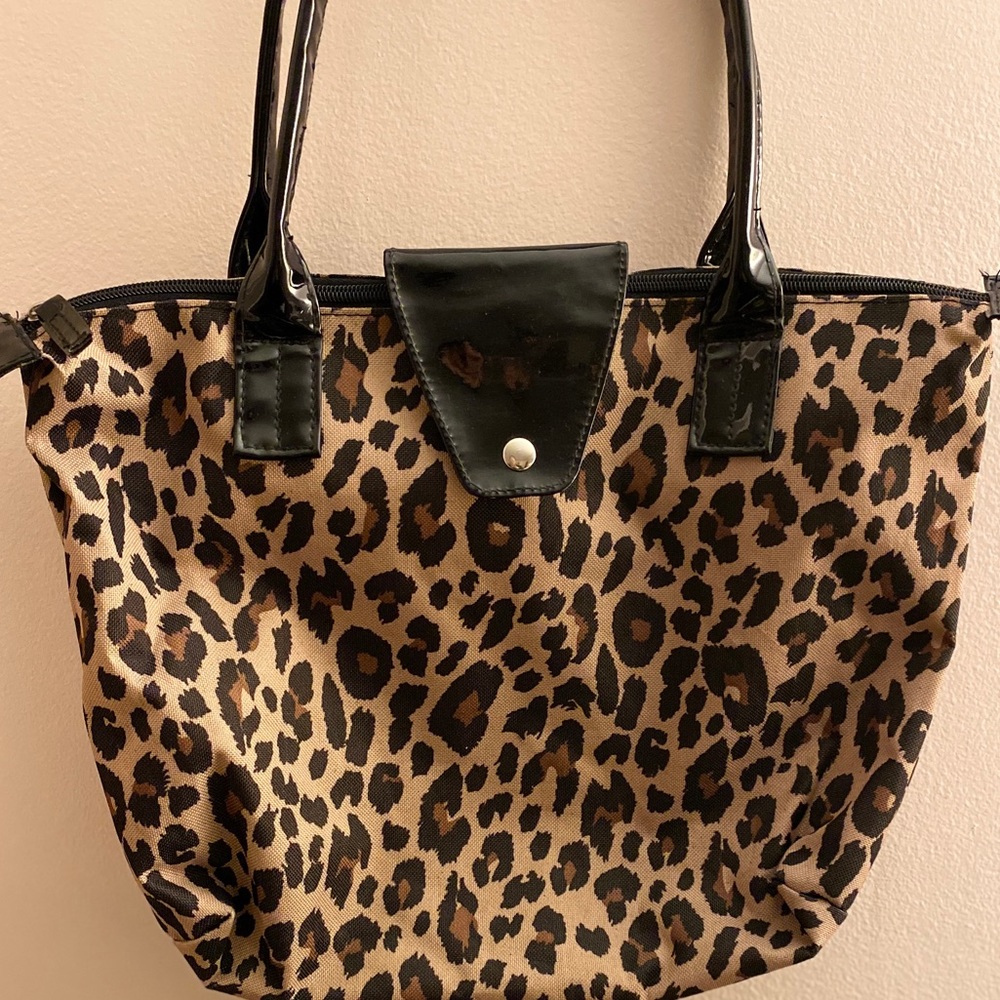 Elizabeth Arden Leopard Tote Bag